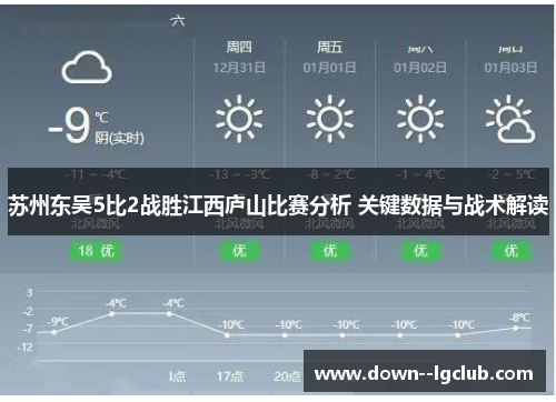 苏州东吴5比2战胜江西庐山比赛分析 关键数据与战术解读
